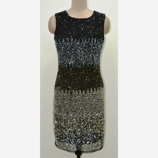 polyester party dress